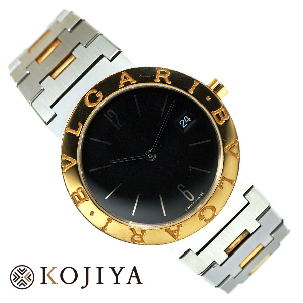 BVLGARI - ブルガリ 時計 BB30SGD クォーツ メンズ デイト K18 YG SSの